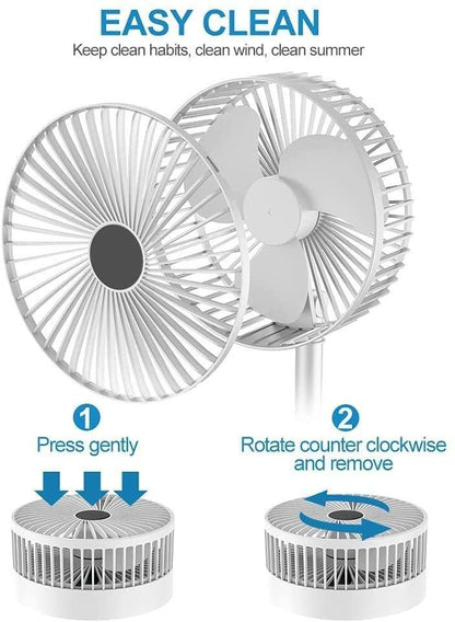 Powerful Rechargeable High Speed Fan